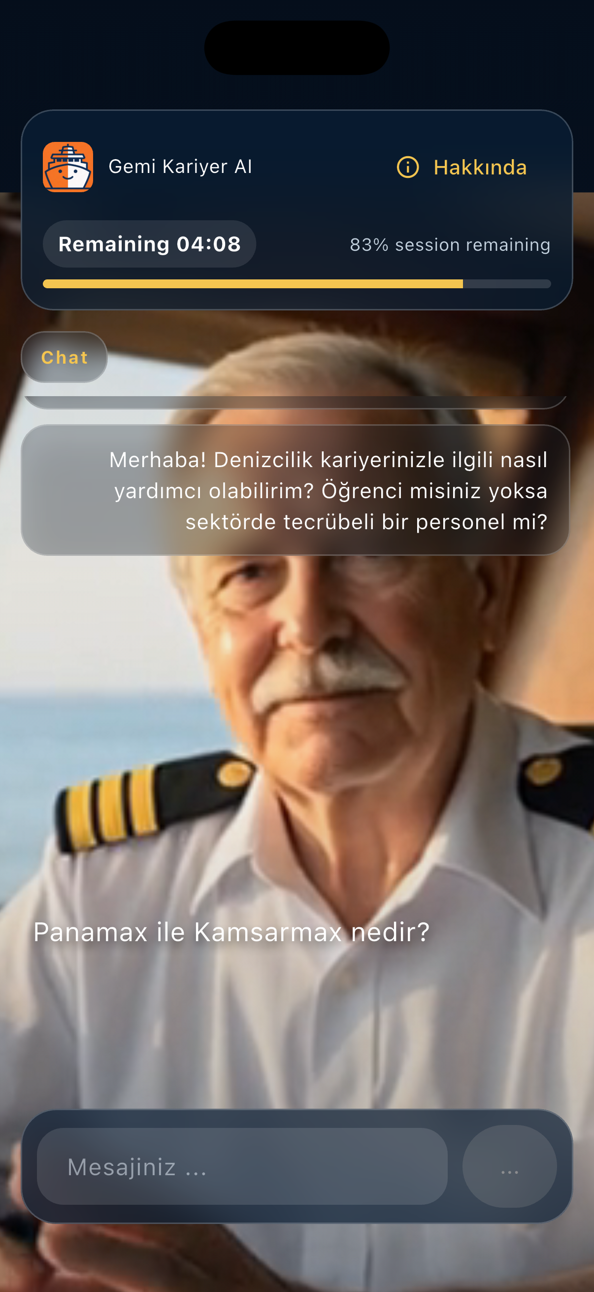 Gemi Kariyer AI ekran görüntüsü 1