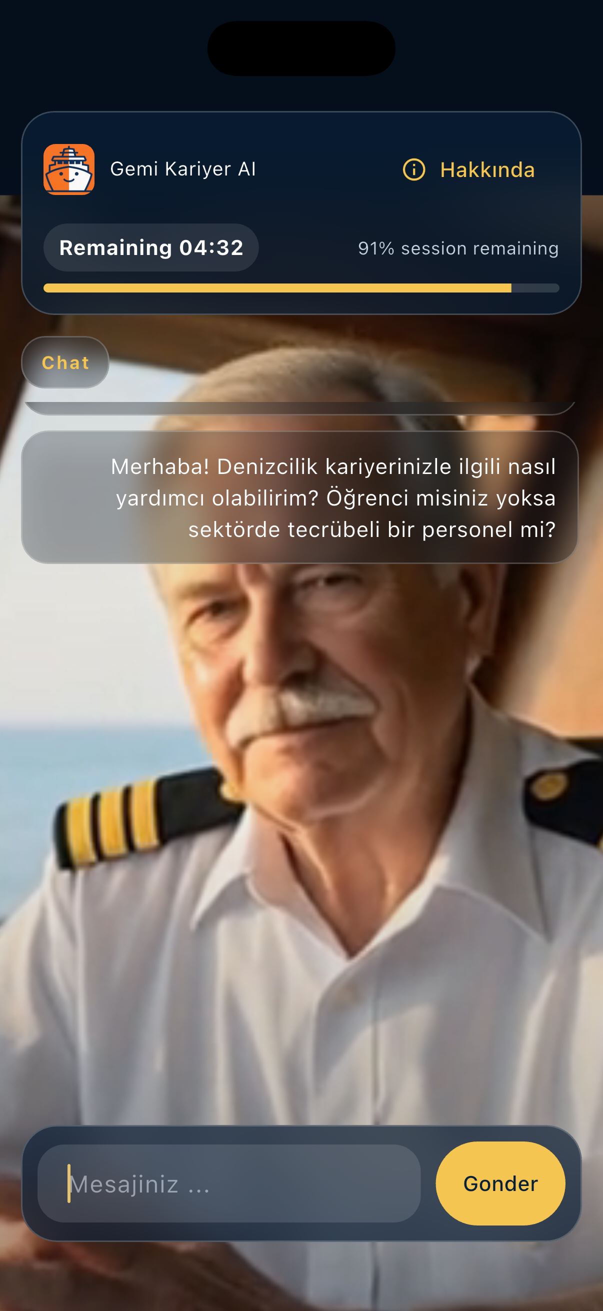 Gemi Kariyer AI ekran görüntüsü 2